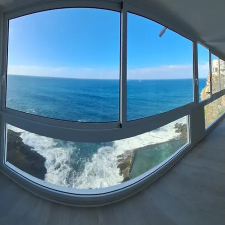 アパート Cliffside With Panorama Ocean Views *